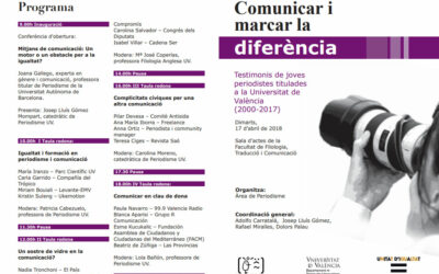 Jornada «Comunicar i marcar la diferència»